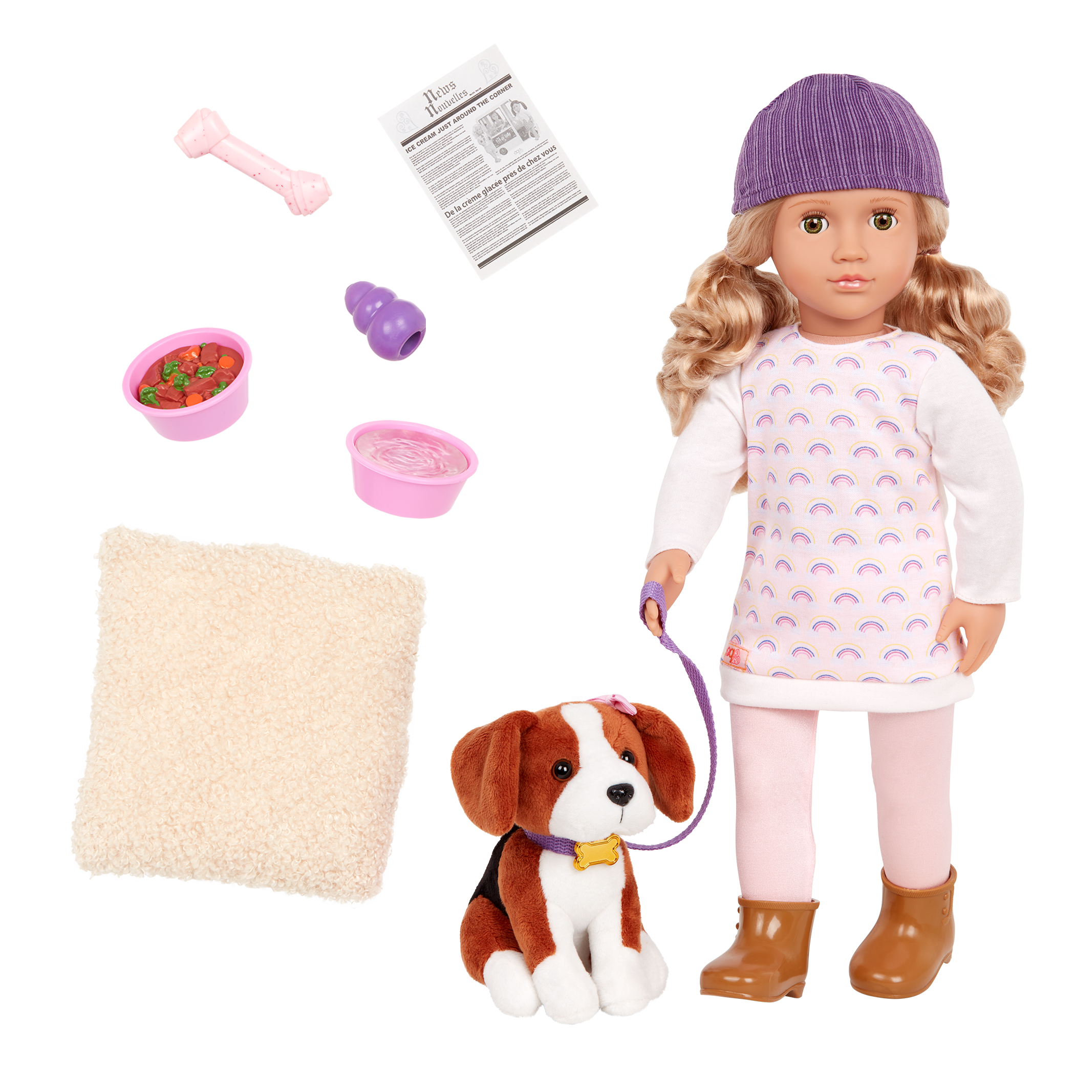 Ember & Elsie | 18-inch Doll & Pet | Our Generation – Our