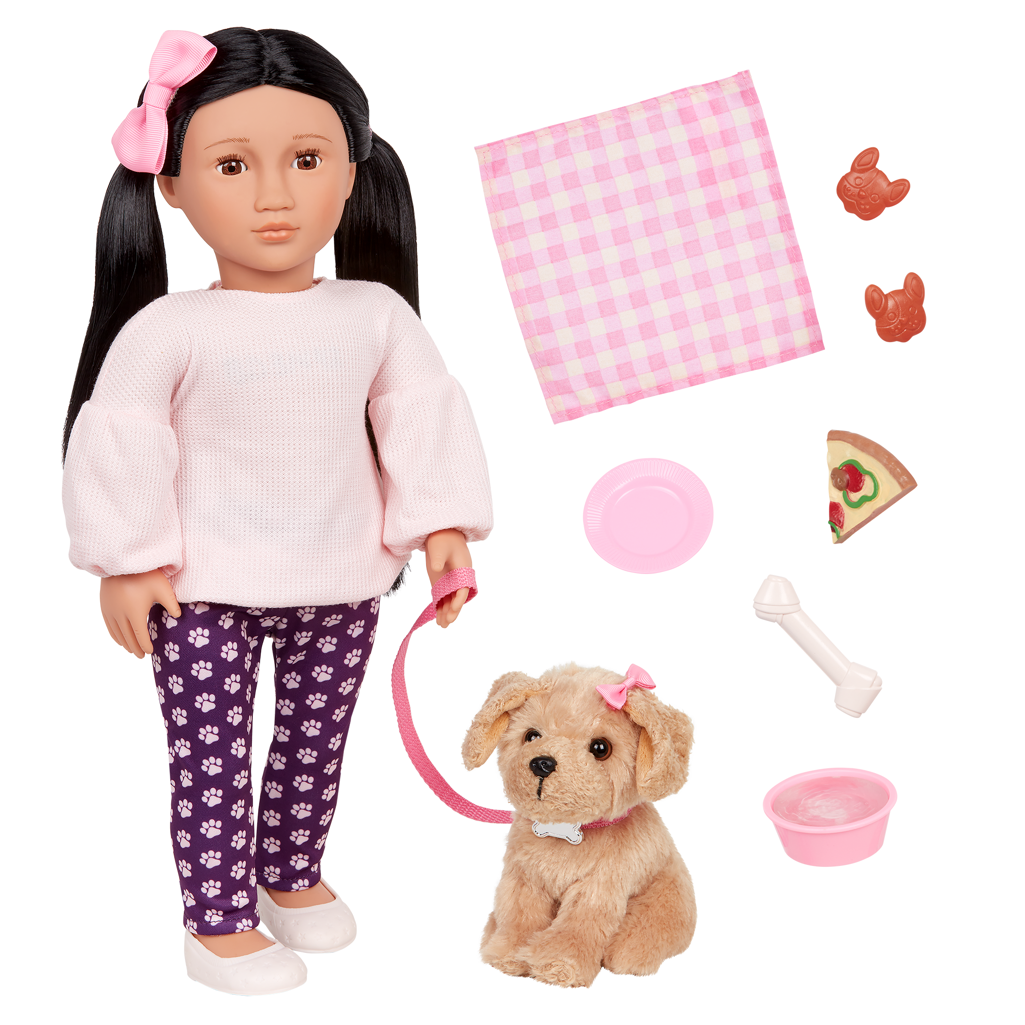 Jin & Charm | 18-inch Doll & Pet | Our Generation – Our Generation