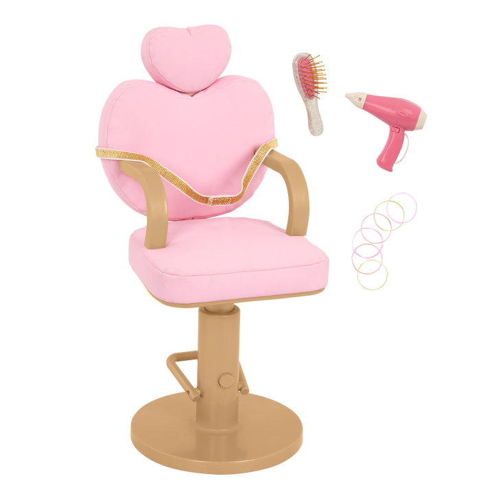 Our Generation Sweet Salon Chair for 46 cm Dolls with accessories