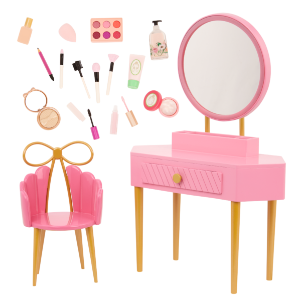 Barbie makeup vanity sales