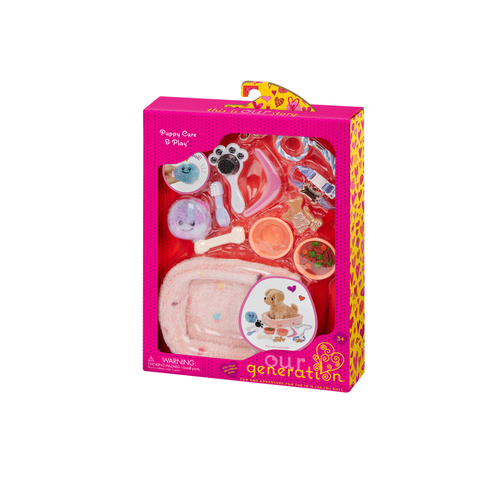 Our Generation Puppy Care & Play Set for 46 cm Dolls