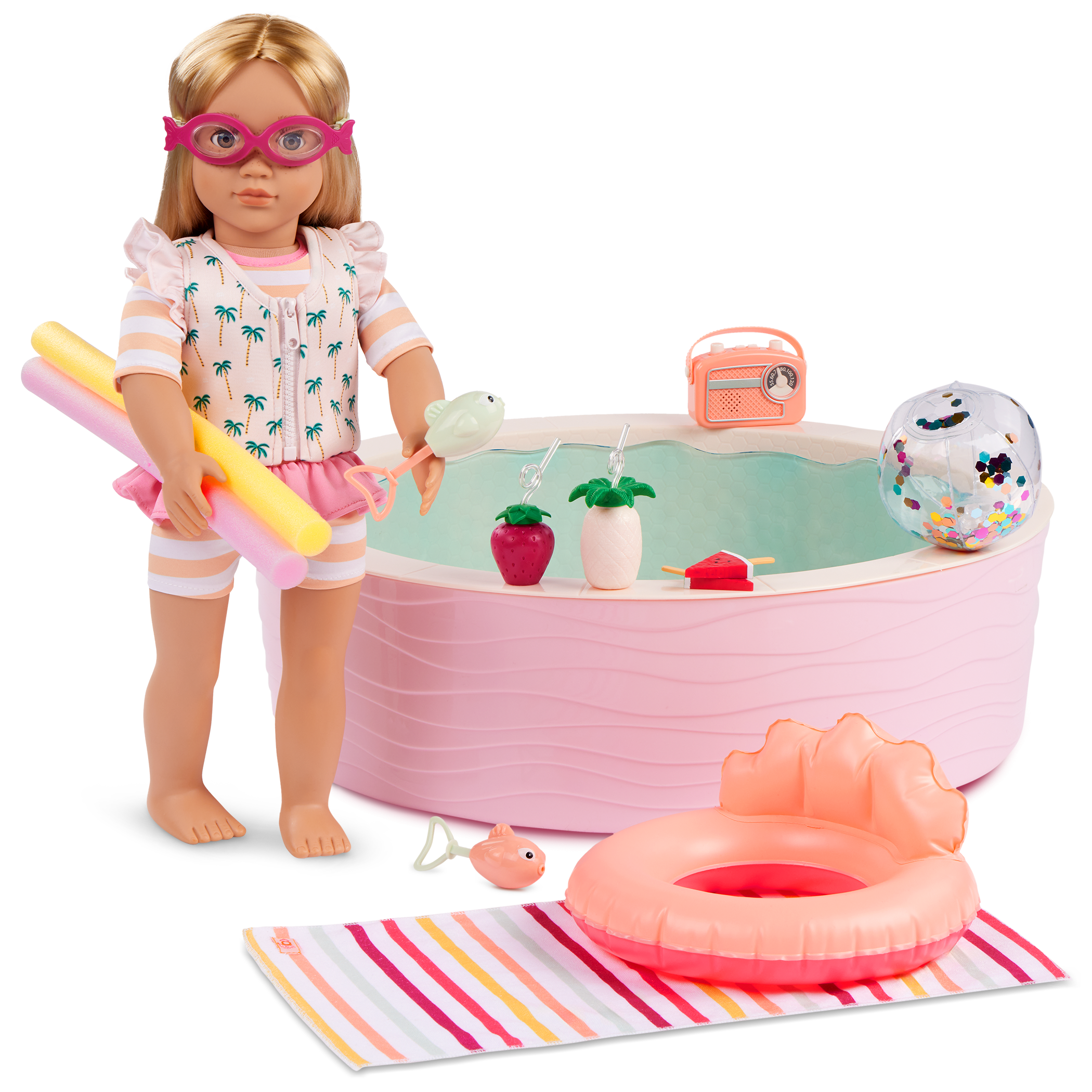 Poolside Fun 46 cm Doll Playset Our Generation – Our