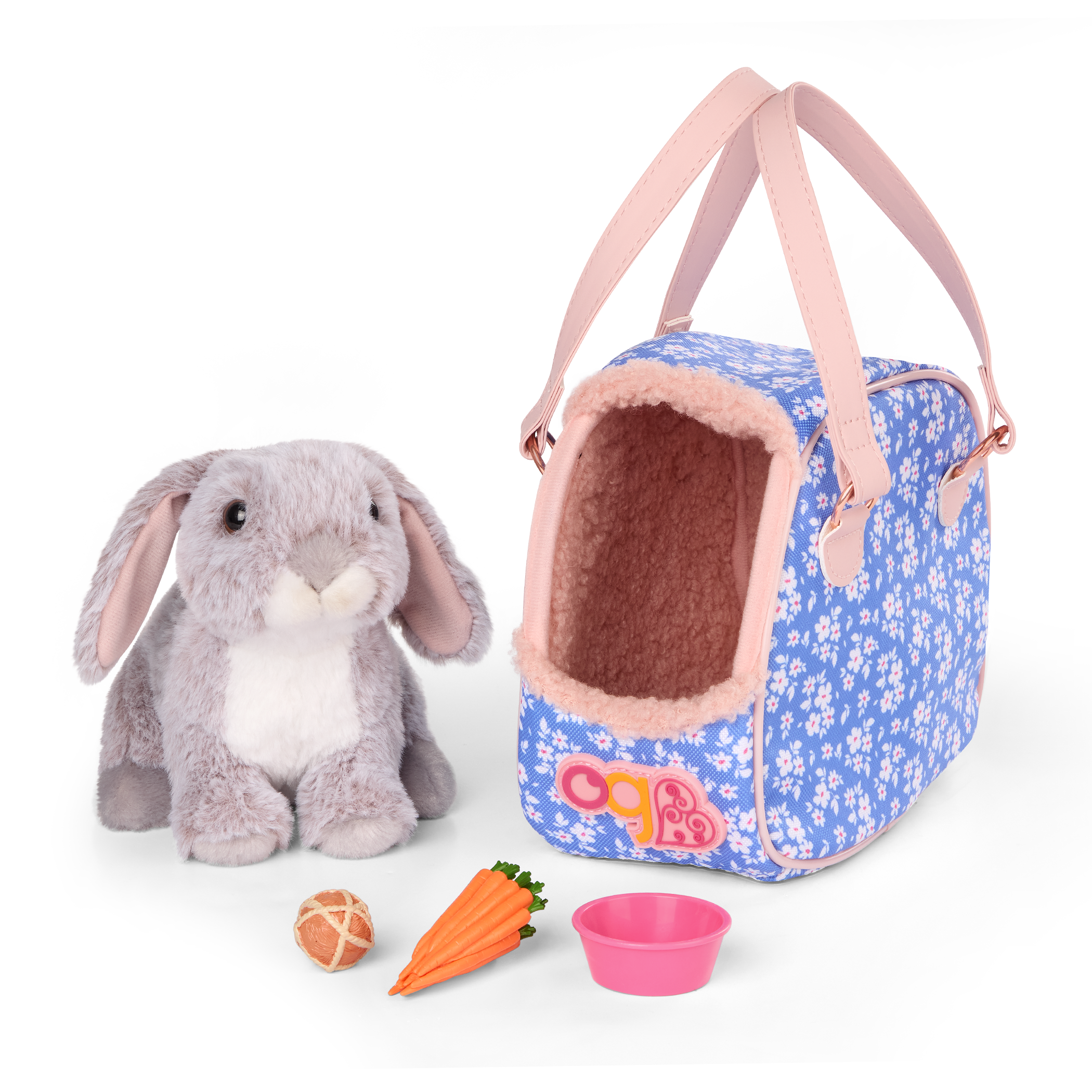 ぬいぐるみ・マスコット PUTS BUNNY FIGURE Hop In Bunny Carrier | 46 cm Doll Accessories | Our Generation