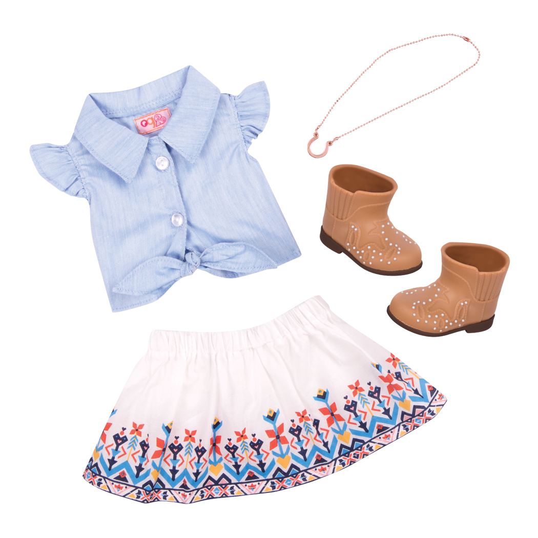 My Lucky Horseshoe outfit for 18inch dolls