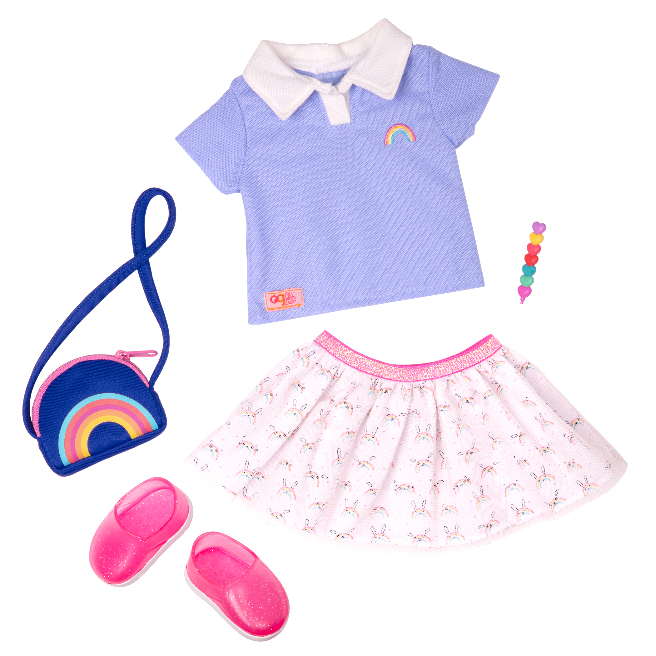 Rainbow Academy, 18-inch Doll School Outfit