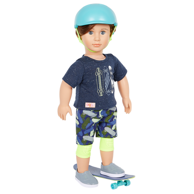 Our Generation 18-inch Skateboarder Doll Theodore