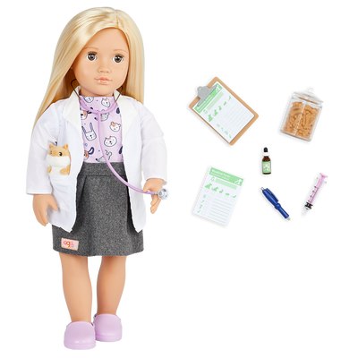 Our Generation 18-inch Vet Doll Noemie