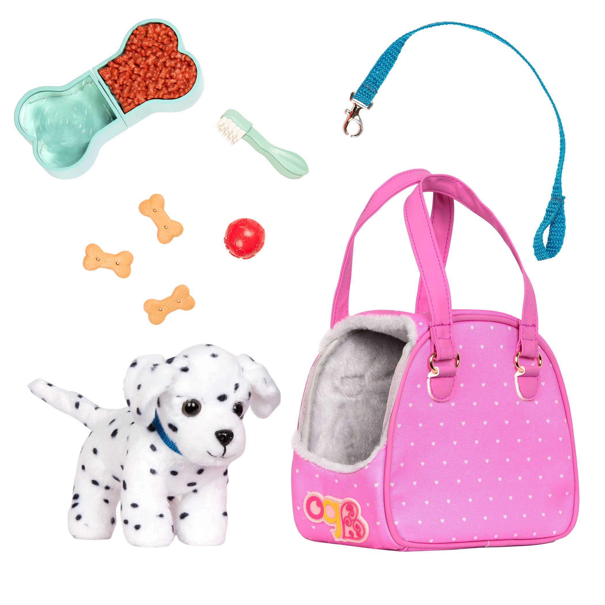WAVE 1/24 DOG CARRIER 【BK-86】 〜その他セット Hop In Dog Carrier | 18-inch Doll Pet Set | Our Generation – Our