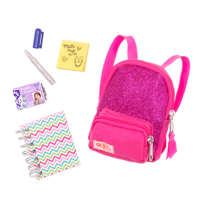 School backpack playset