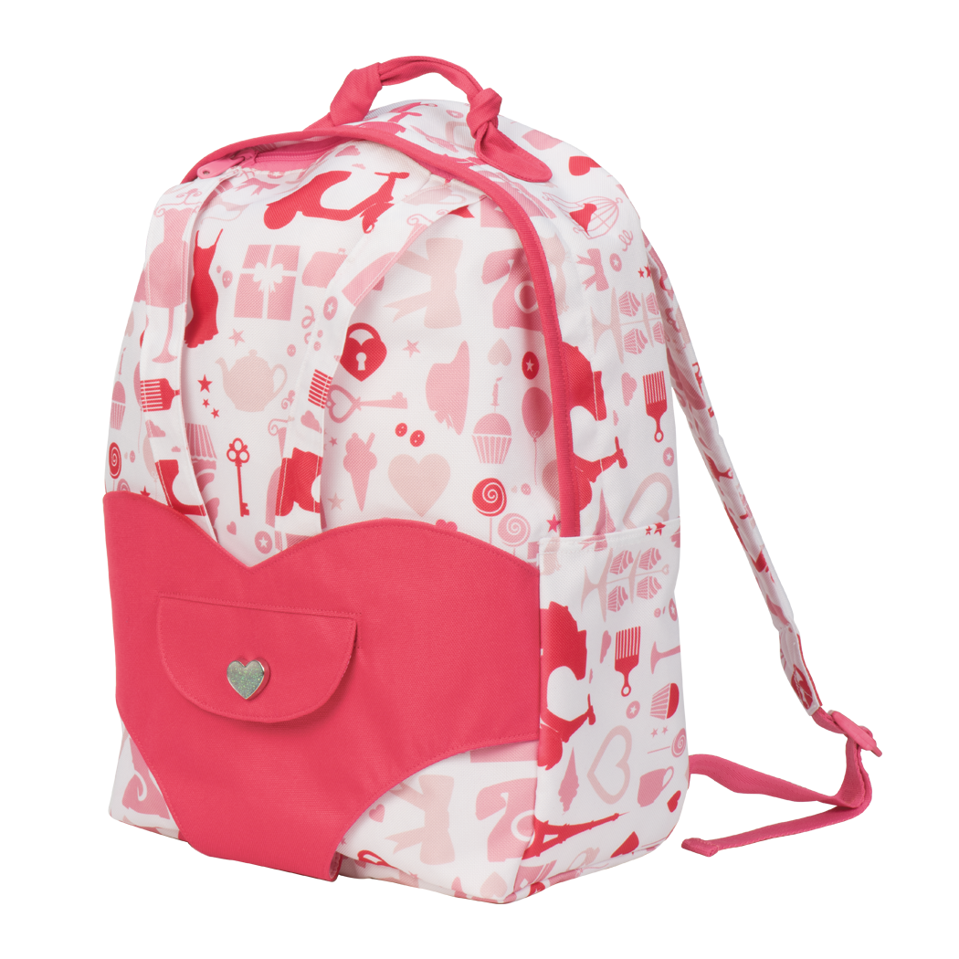 Hop on shop doll carrier backpack