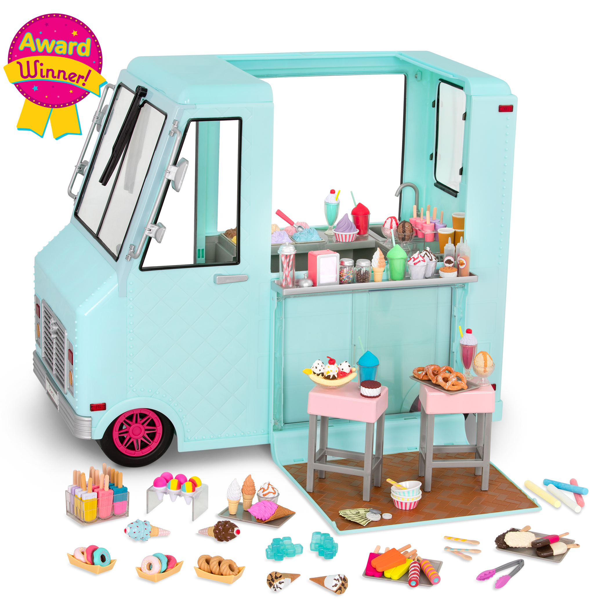 Barbie life size food truck sales