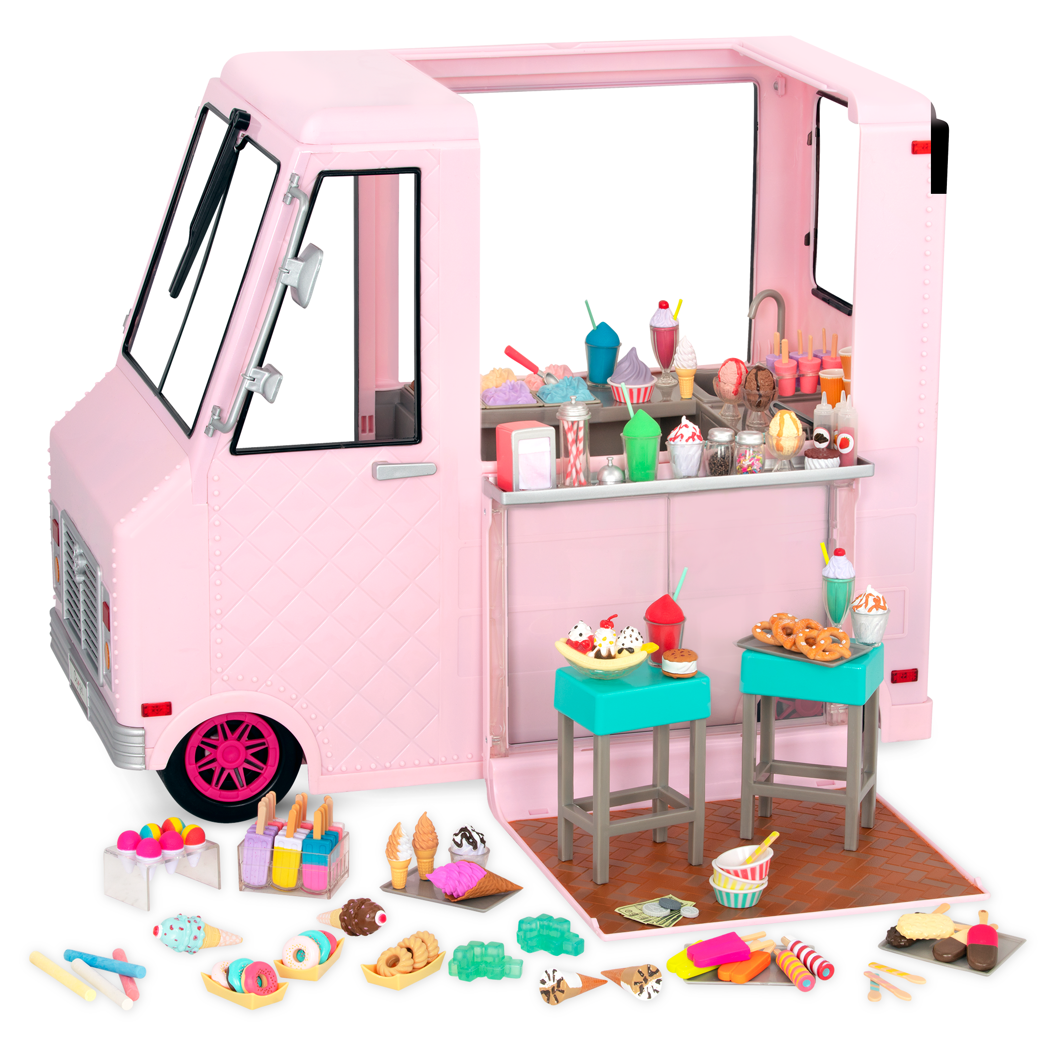 18 inch doll discount ice cream truck