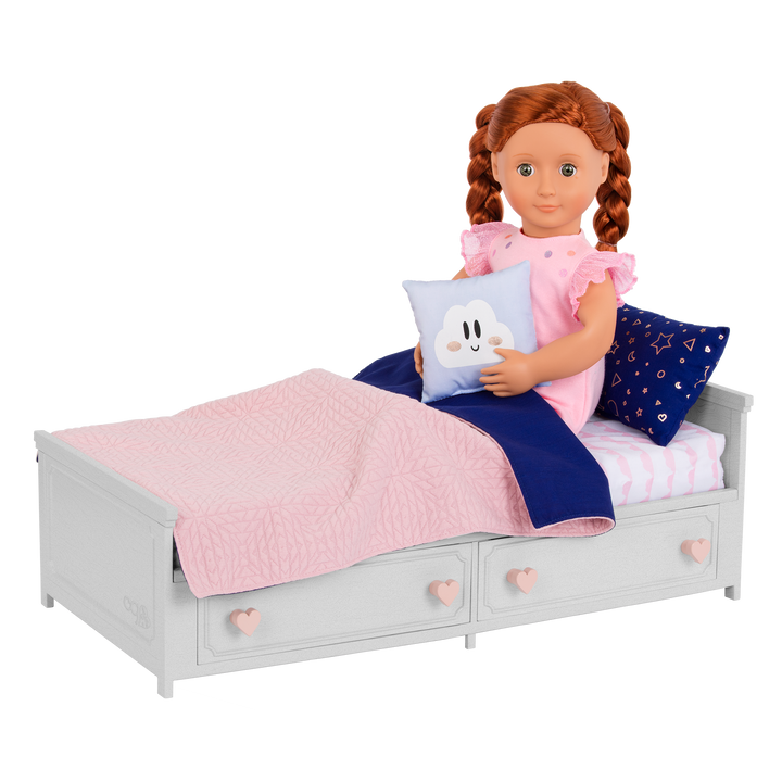 Our Generation Starry Slumbers Platform Bed for 18-inch Dolls