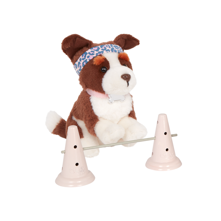 Our Generation 18-inch Dog Trainer Doll Natalia & Pet Plush Nillie