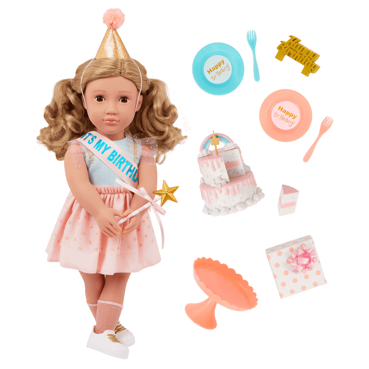 Our Generation 46 cm Birthday Doll Romy