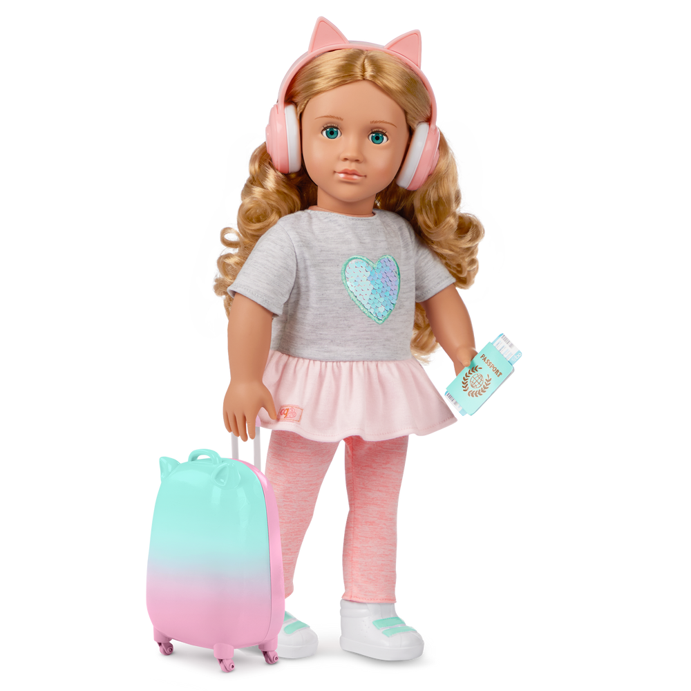 Our Generation 46 cm Doll Linzi & Travel Accessories