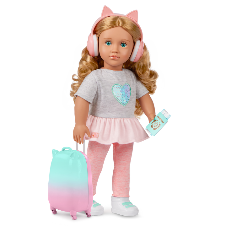Our Generation 46 cm Doll Linzi & Travel Accessories