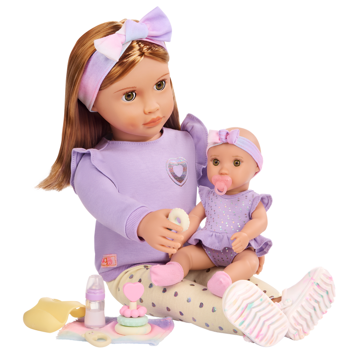 Our Generation 46 cm Doll Tory & Baby Sister Riley
