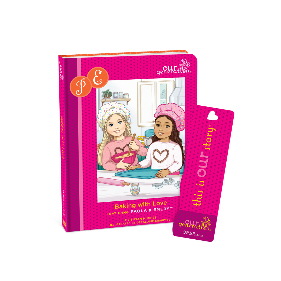 Our Generation 46 cm Doll Emery & Storybook Set