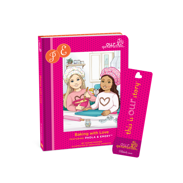 Our Generation 46 cm Doll Emery & Storybook Set