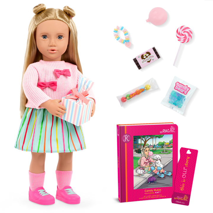 Our Generation Posable 46 cm Doll Kat & Accessories