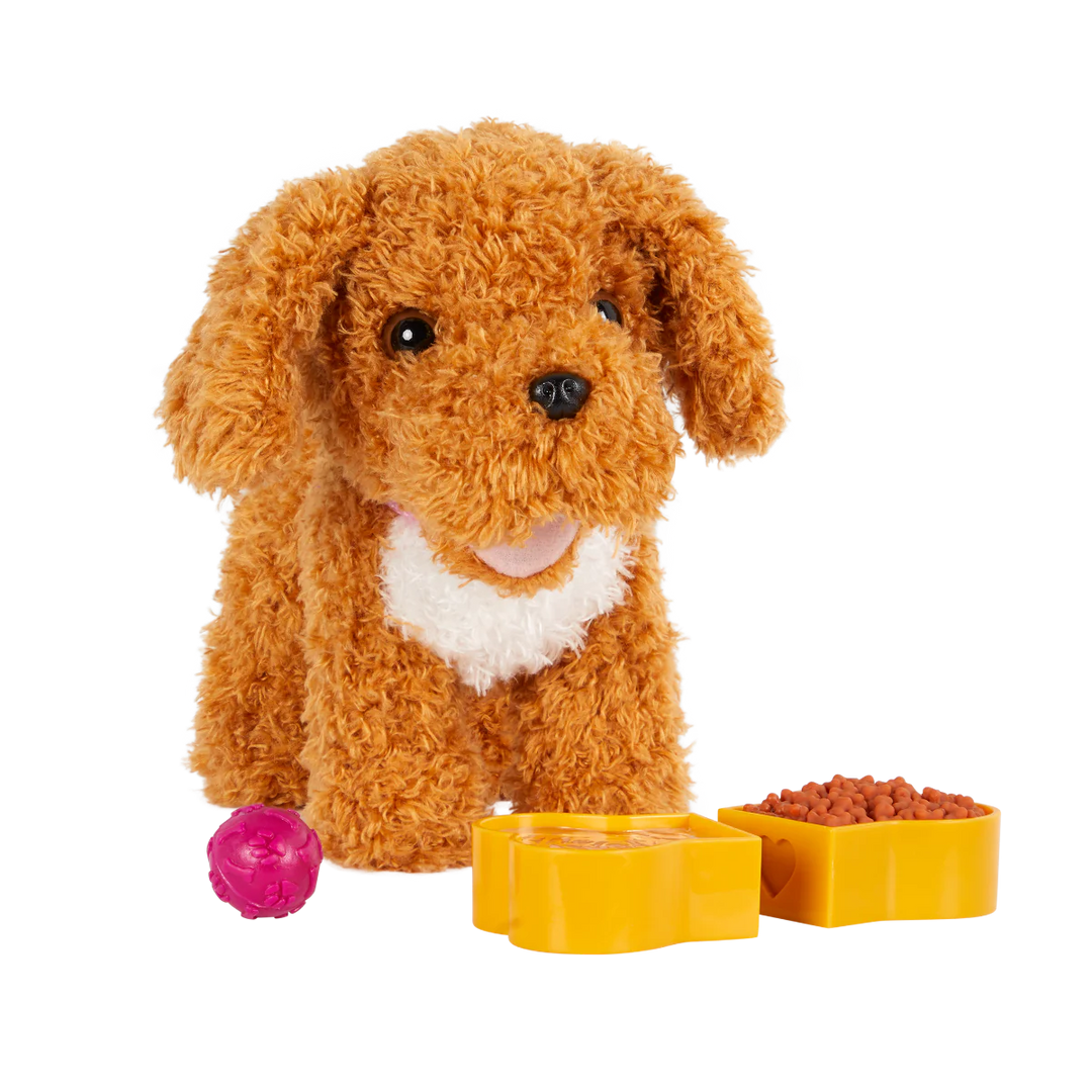 Fancy nancy plush dog deals