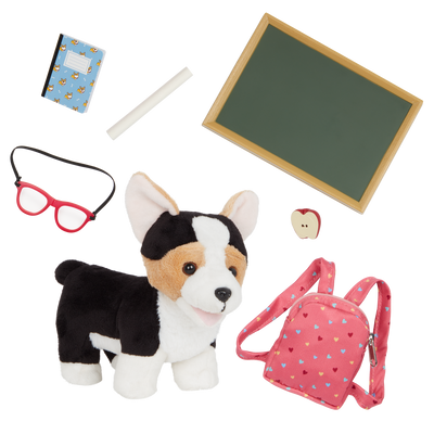 Our Generation Posable Preschool Puppy for 18-inch Dolls