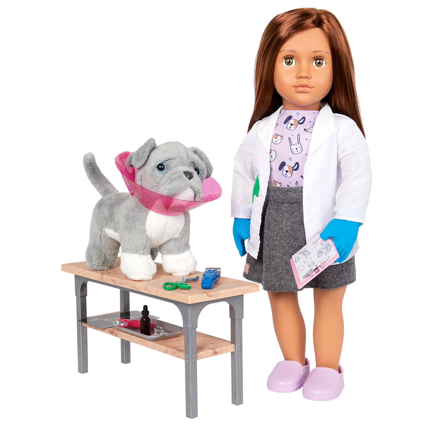 Our Generation Ready, Vet, Check Set for 18-inch Dolls