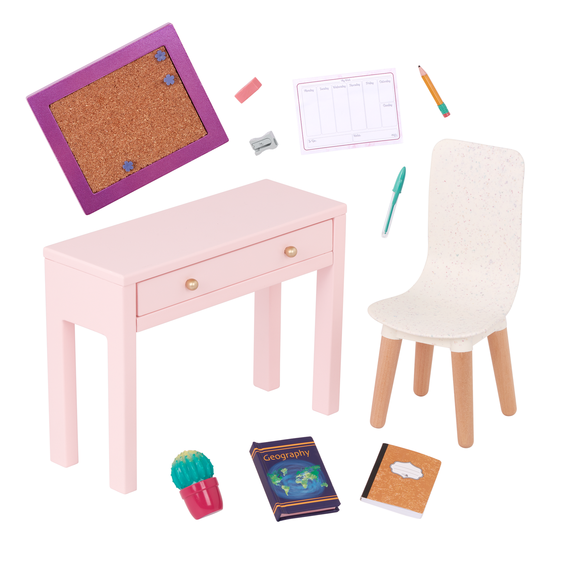 18 in doll discount desk