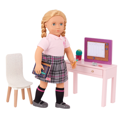 Our Generation Working Wonder Desk Furniture for 18-inch Dolls