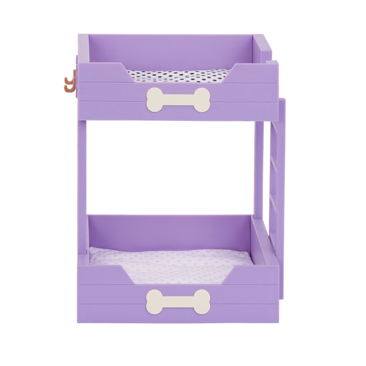 Our Generation Pup Bunk Bed & Plush Puppy Set