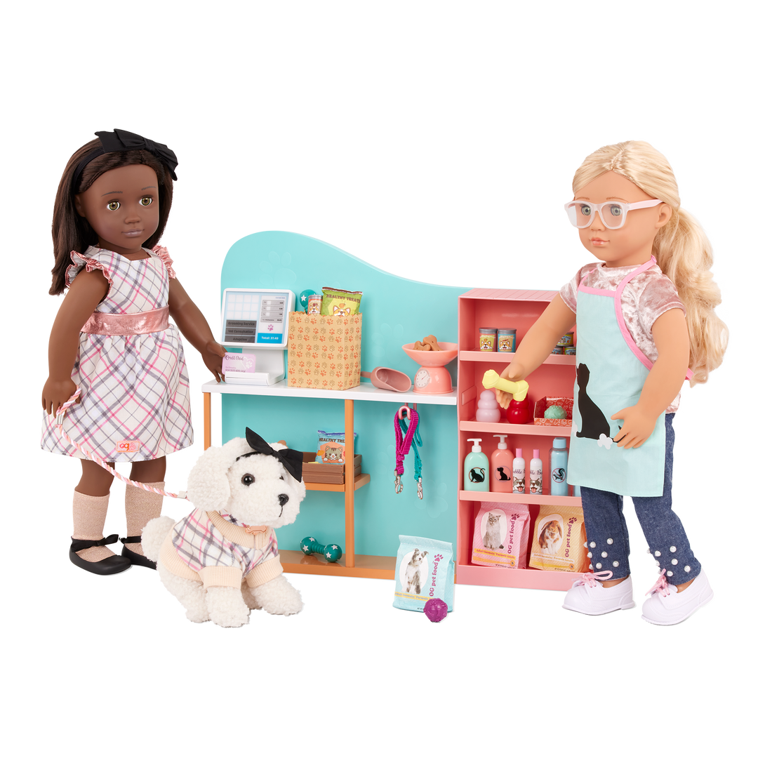Happy Tails Care Center Doll Pet Vet Set Our Generation Our Generation Canada