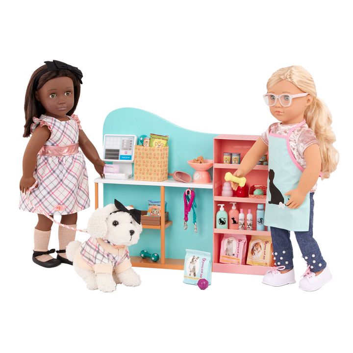 Our Generation Happy Tails Care Center Playset for 18-inch Dolls