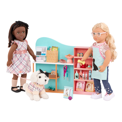 Our Generation Happy Tails Care Center Playset for 18-inch Dolls