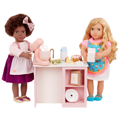 Our Generation Mix it Up Baking Set for 18-inch Dolls