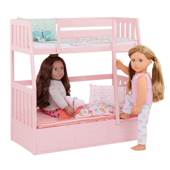 Our Generation Dreams for Two Bunk Bed Set for 18-inch Dolls