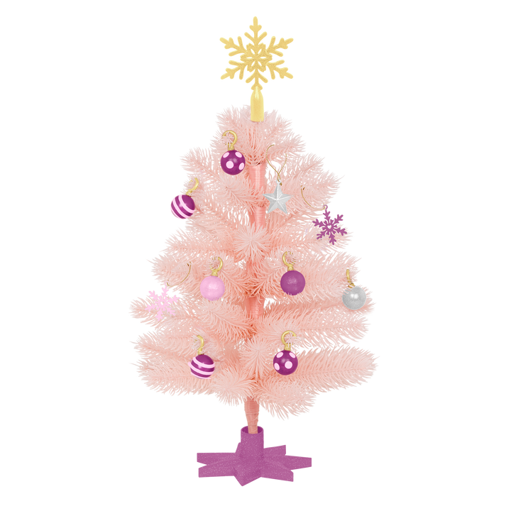 Our Generation Snowflakes & Sparkles Holiday Tree for 46 cm Dolls