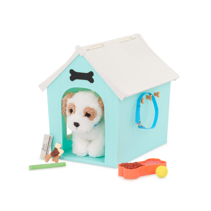 Our Generation Puppy Place Dog House & Pet Set for 46 cm Dolls