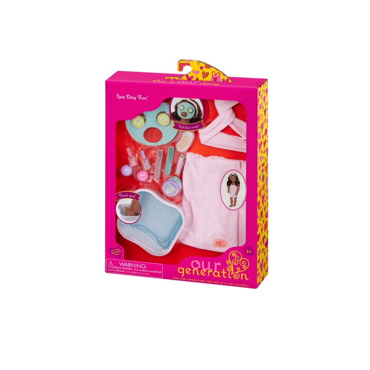 Our Generation Spa Day Fun Set for 18" Dolls