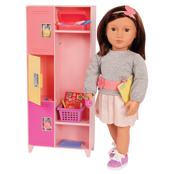 Our Generation School Spirit Locker Set for 46 cm Dolls