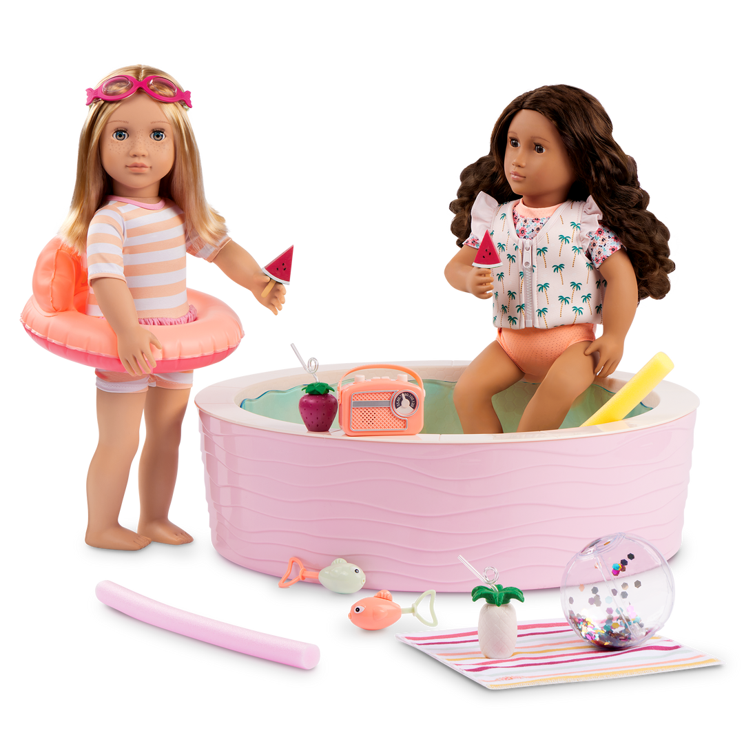 Poolside Fun 46 cm Doll Playset Our Generation – Our