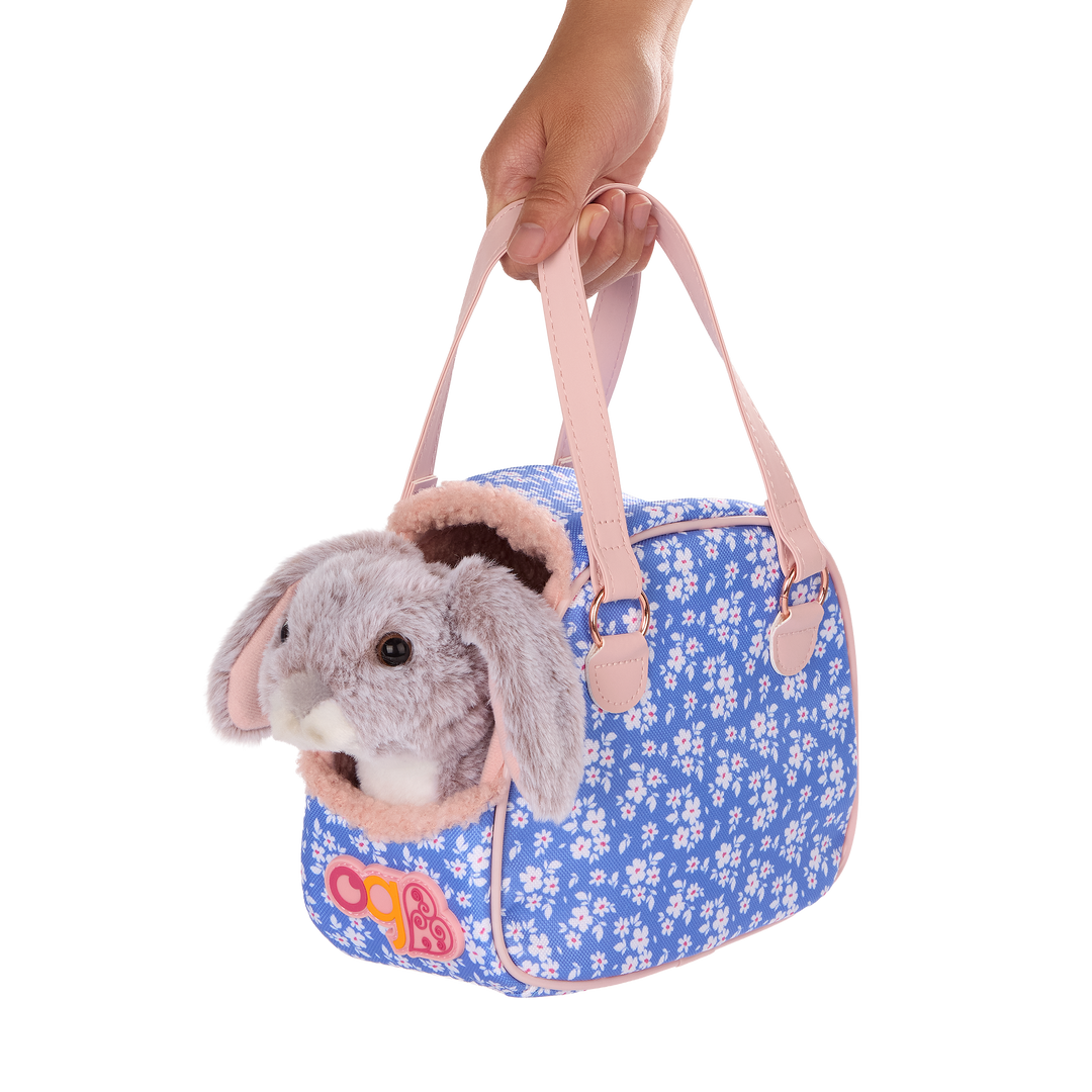 Our Generation Hop In Bunny Carrier Accessory Set for 46 cm Dolls