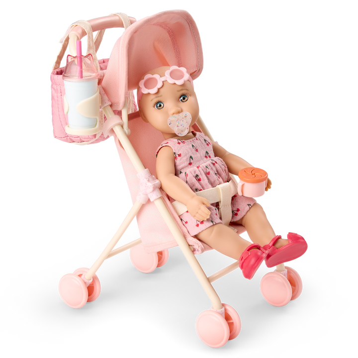 Our Generation Baby Izzy & Stroller Set