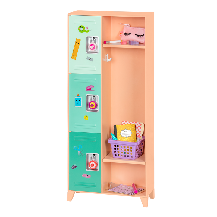 School locker playset