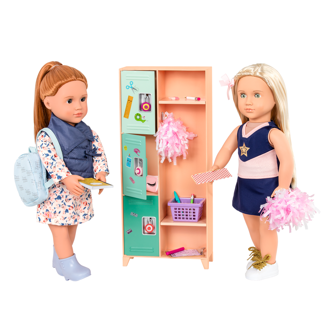 School locker playset