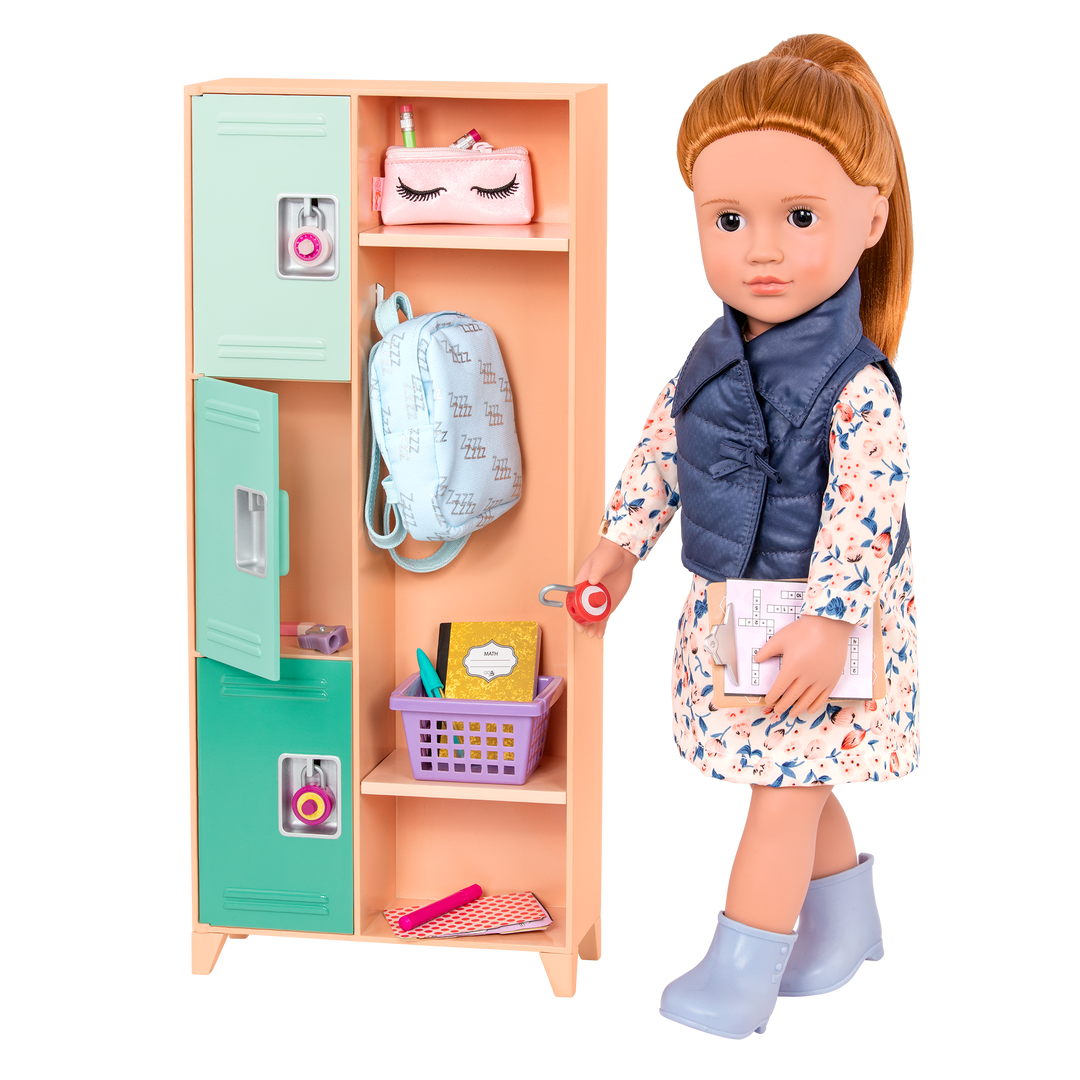 School locker playset