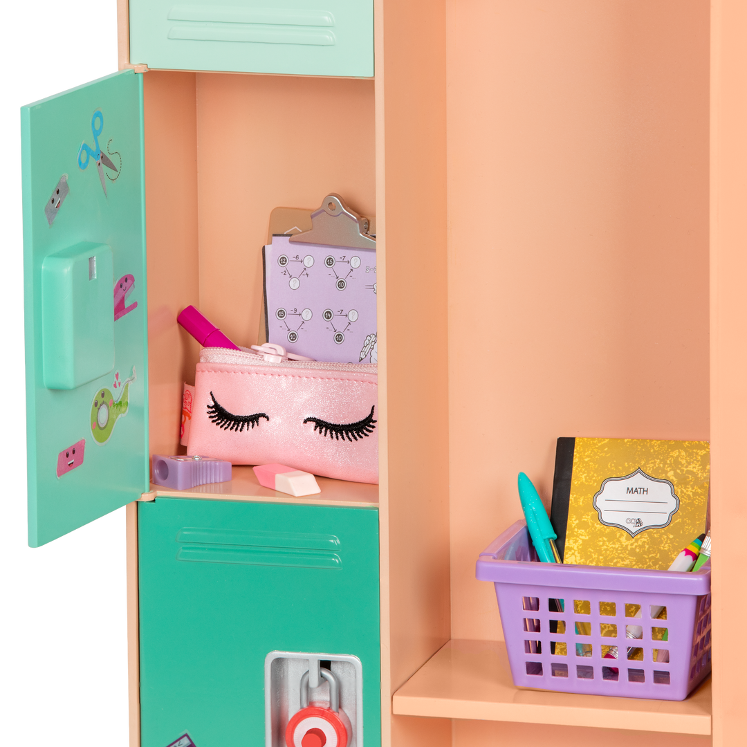 School locker playset