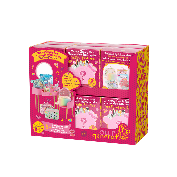 Our Generation Surprise Beauty Bags Spa Series 46 cm Doll Accessories