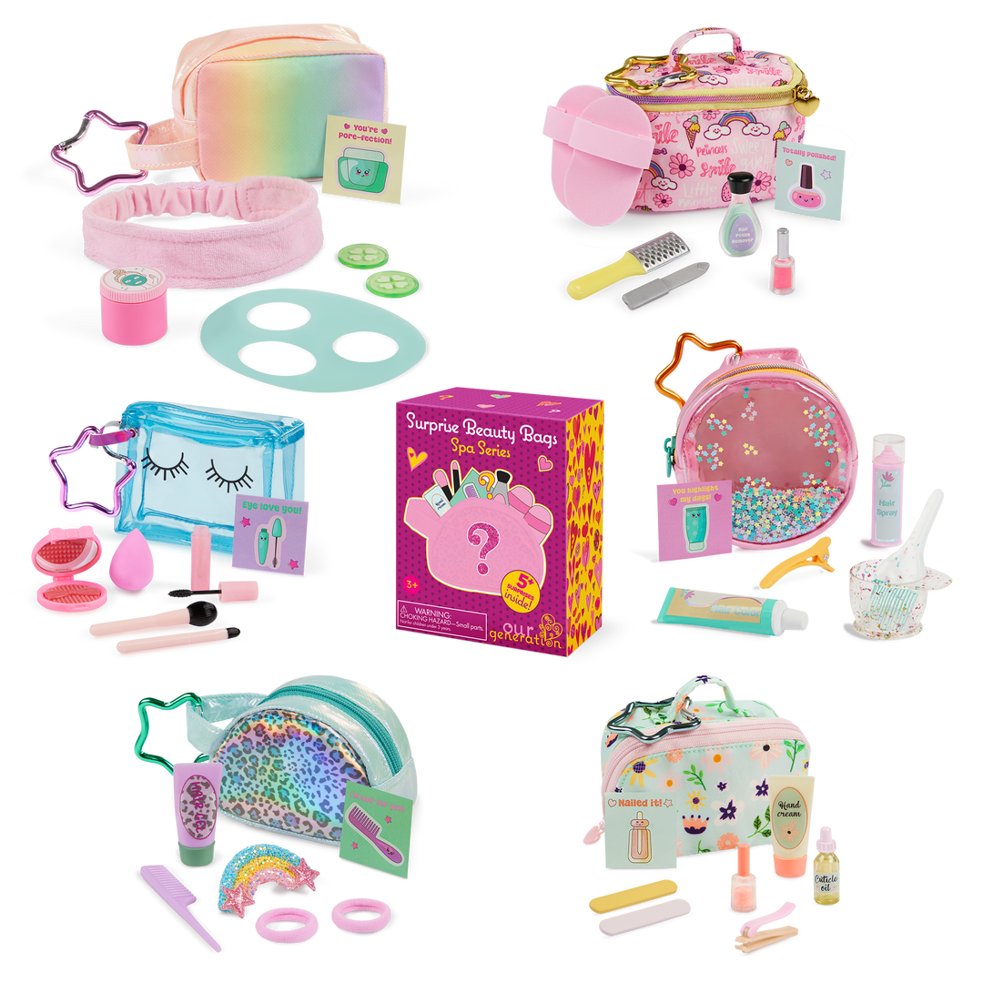 Our Generation Surprise Beauty Bags Spa Series 46 cm Doll Accessories