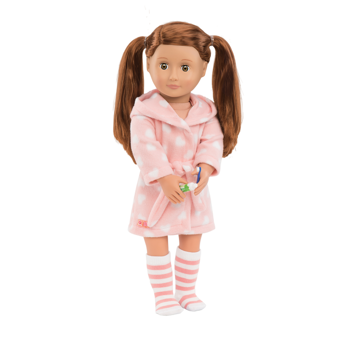 Good Night, Sleep Tight Robe Outfit for 18-inch Dolls